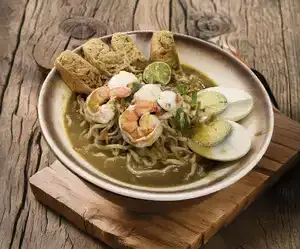 Mie Celor Kaldu Spesial Udang
