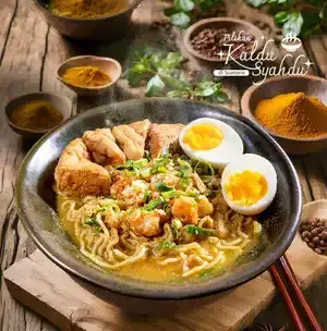 Mie Kari Kaldu Rempah Ayam
